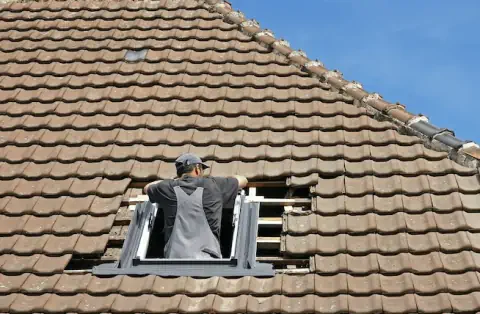 Pose de velux - Saint-Savin